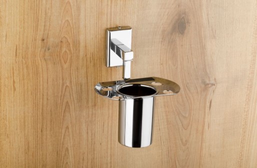 Prestige PC-305 Tumbler Holder Bathroom Accessory for Home, Hotel and Apartment Washrooms, Elegant and Practical Holder for Daily Bathroom Use, Counter Organization, Decor and Value